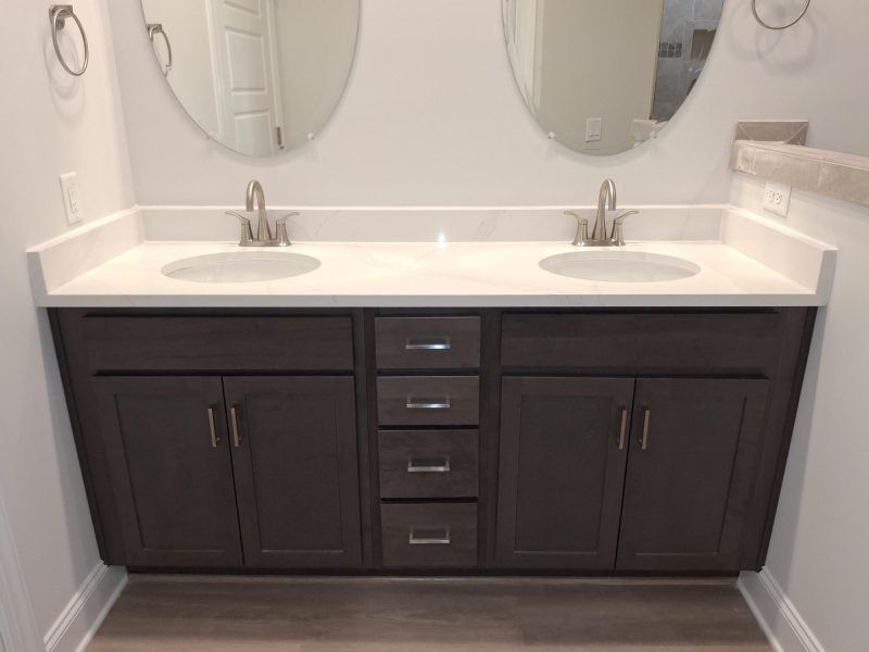 Close-up of interior finishes inside a home in Weybridge, Burlington (Image 22). Close-up of interior finishes inside a home in Weybridge, Burlington (Image 22).