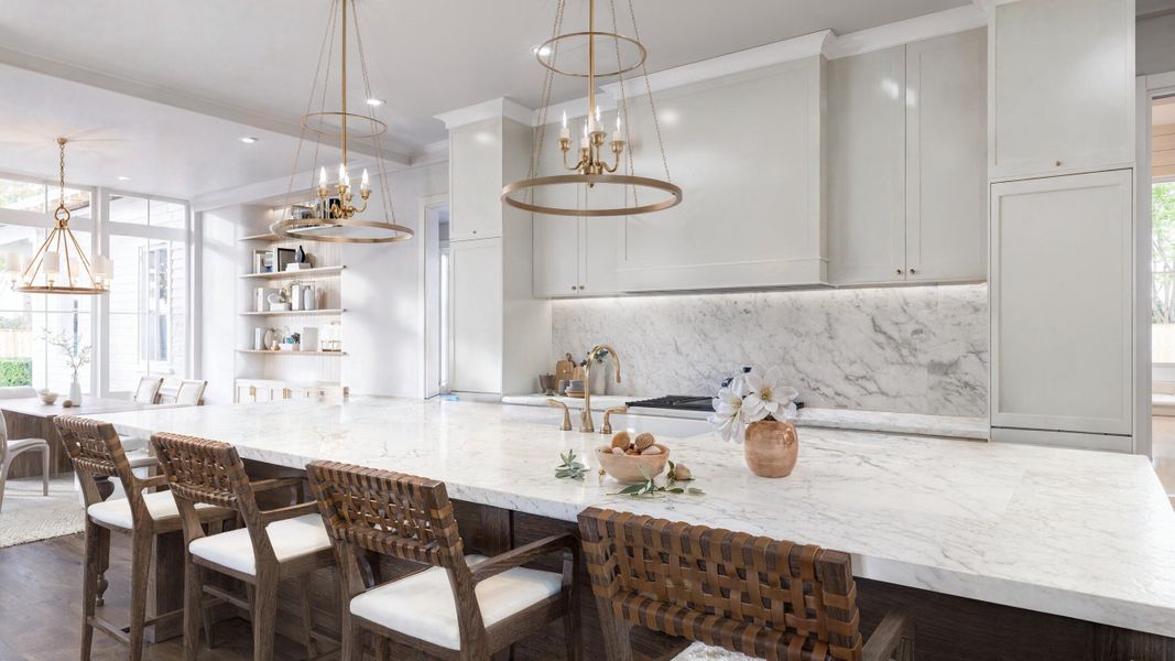 Furnished interior view inside a new home in , Mount Pleasant (Image 12).