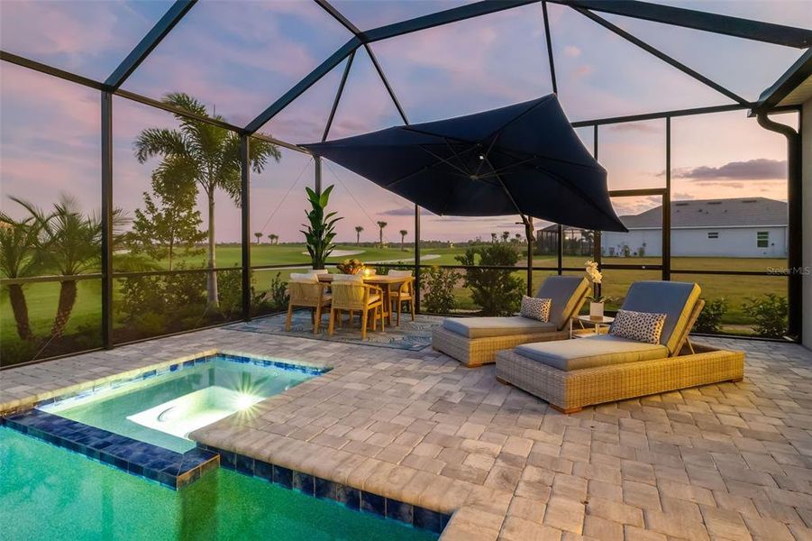 Exterior details and patio area of a home in , Lakewood Ranch (Image 41).
