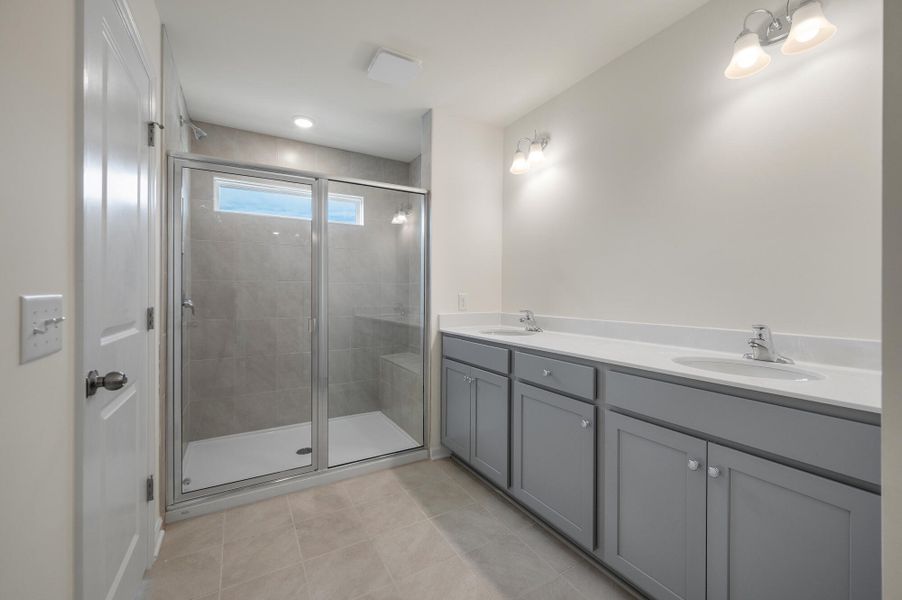 Furnished interior view inside a new home in The Landings at Montague, Goose Creek (Image 15).