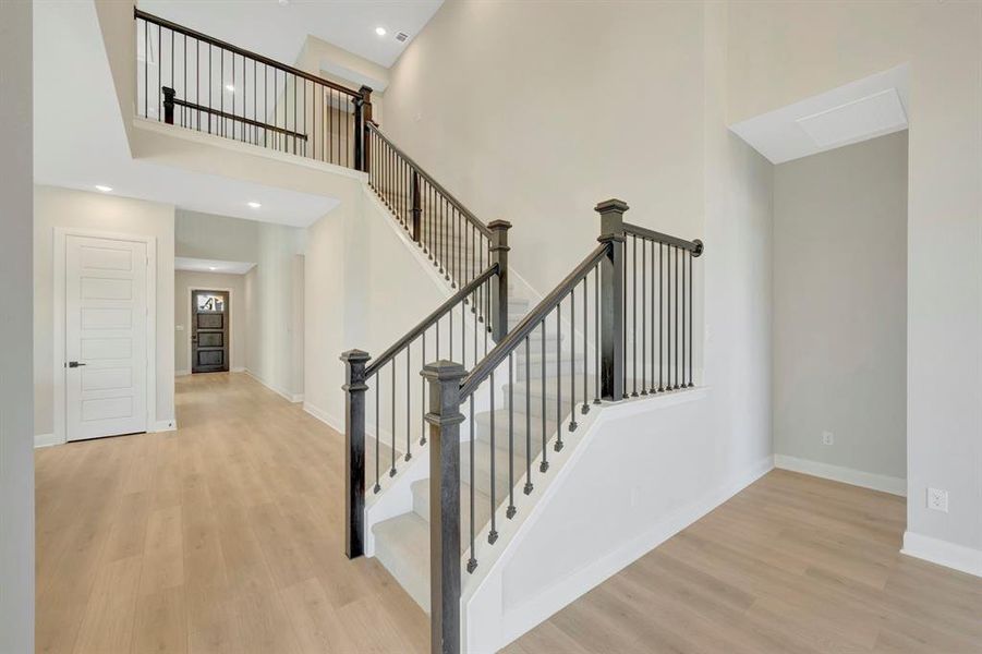 Spacious, unfurnished interior of a new home in South Pointe  Cottage Series, Mansfield (Image 26).