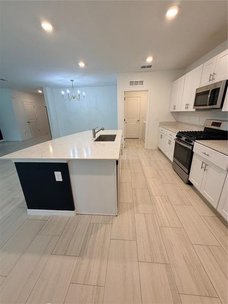 Furnished interior view inside a new home in , Parrish (Image 16).