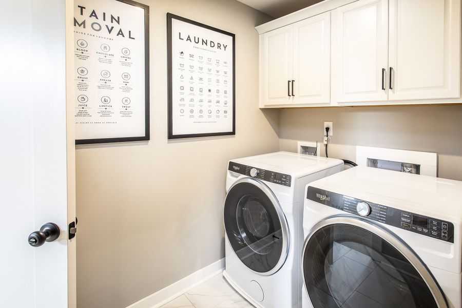 Representative furnished interior of a home built from the Canton II by Beazer Homes in The Paddocks at Doc Hughes, Buford (Image 12). Representative furnished interior of a home built from the Canton II by Beazer Homes in The Paddocks at Doc Hughes, Buford (Image 12).