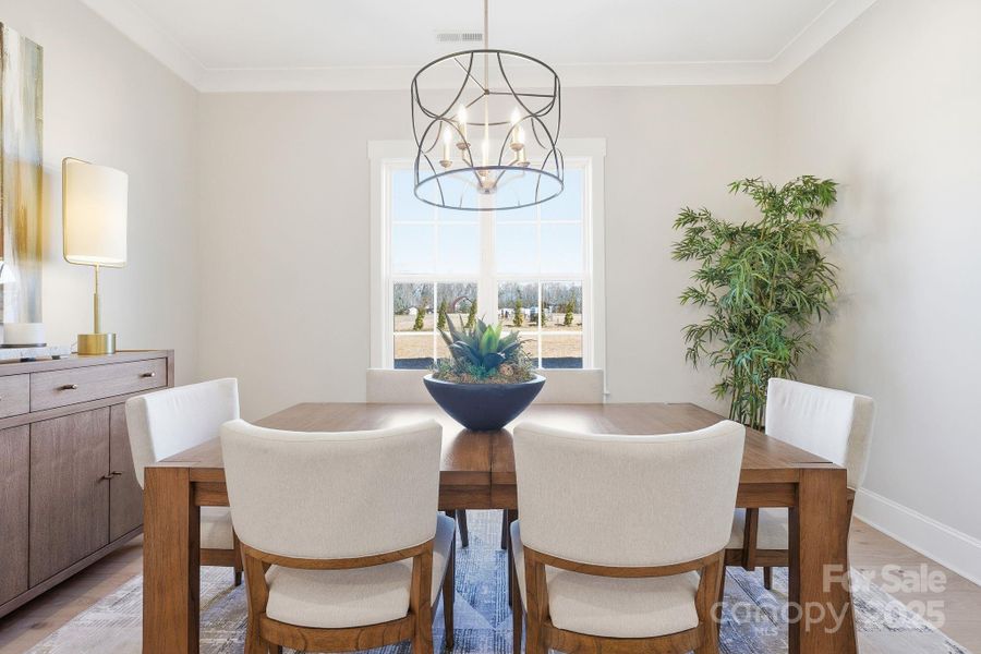 Furnished interior view inside a new home in , Lexington (Image 14).