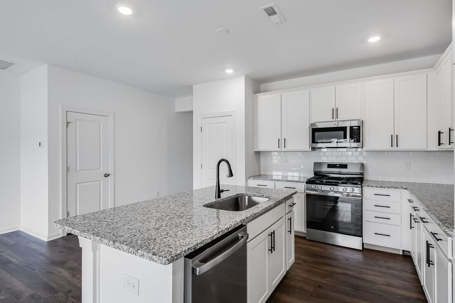 Furnished interior view inside a new home in Magnolia Townes, Wendell (Image 7).