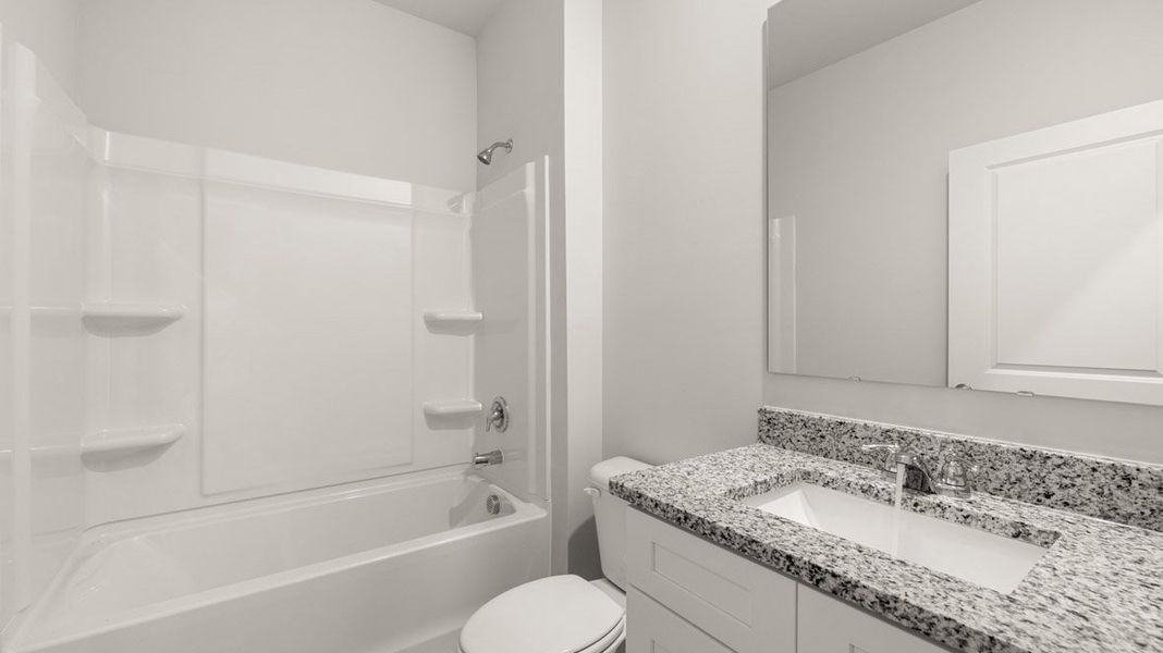 Furnished interior view inside a new home in Southwind Village, Evans (Image 9).