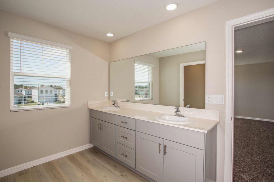 Furnished interior view inside a new home in Villa Mar, Winter Haven (Image 9).