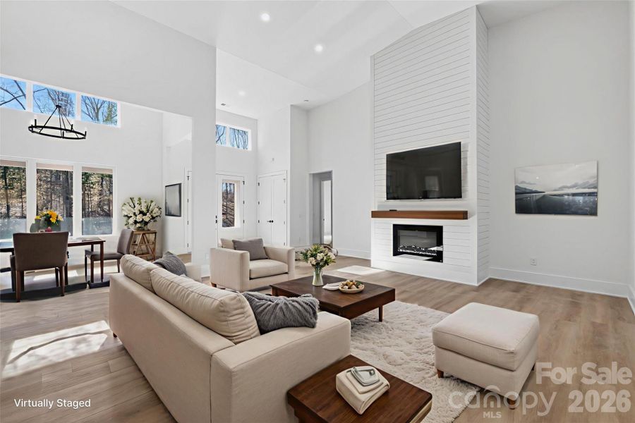 Living Room - Virtual Staging