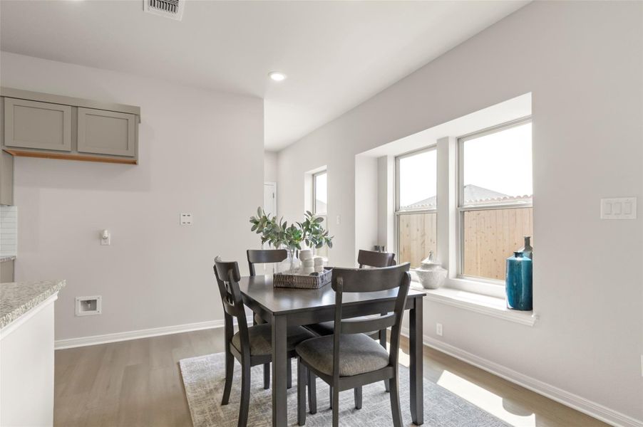 Furnished interior view inside a new home in Blanco Vista, San Marcos (Image 28).