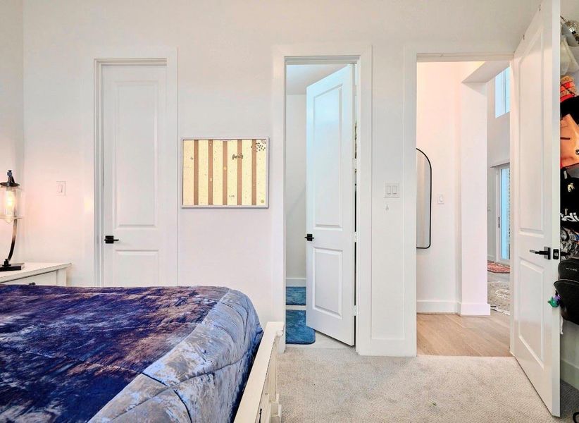 Downstairs guest quarters-ideal for visitors or multi-generational living.