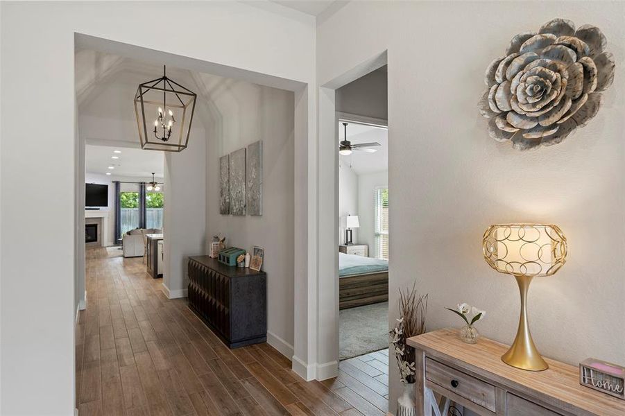 Another view of entryroom as you enter the home