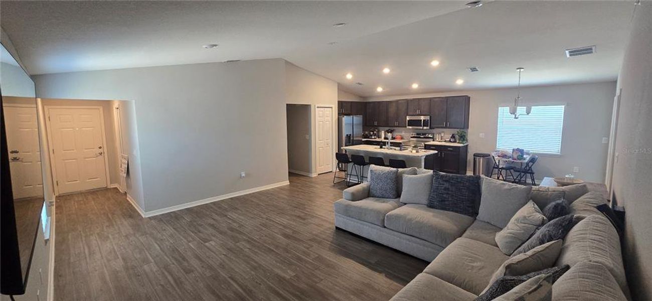 Living Room & Kitchen