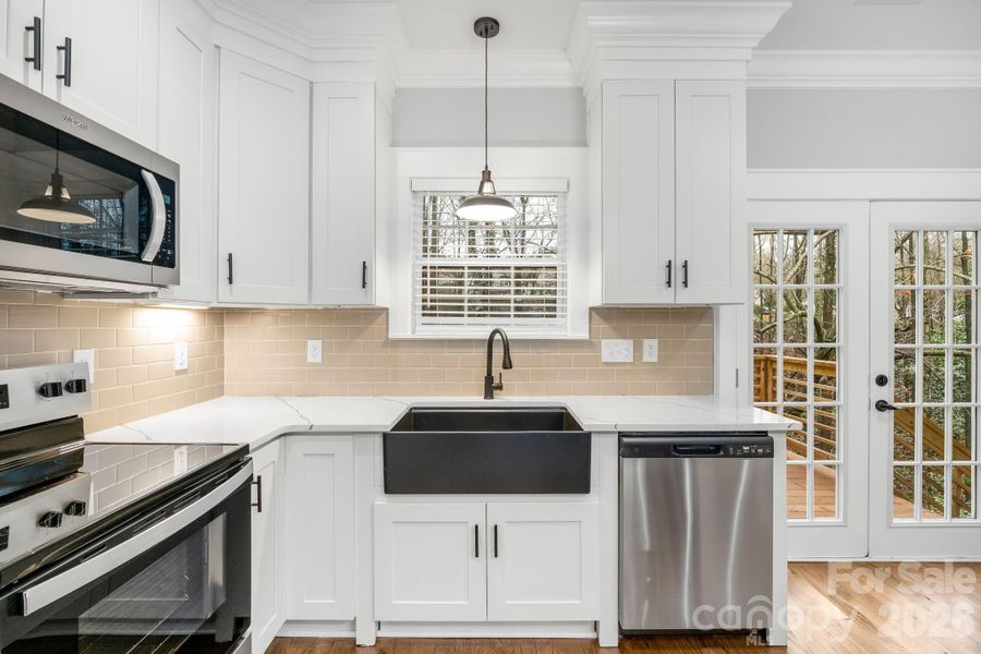 Furnished interior view inside a new home in , Charlotte (Image 7).