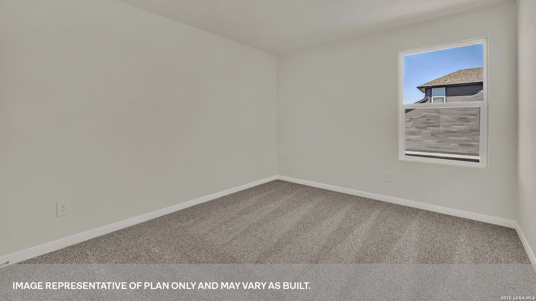 Spacious, unfurnished interior of a new home in Paramount, Kyle (Image 28).