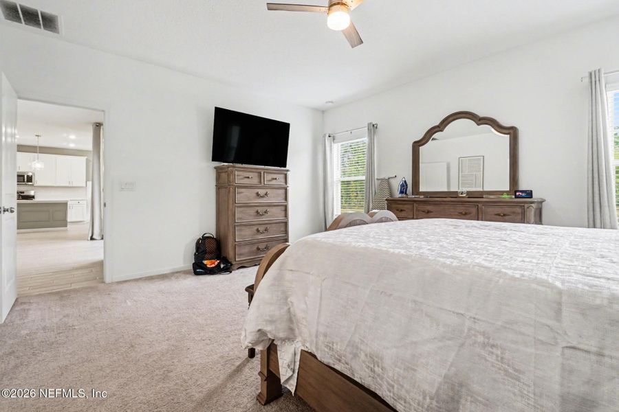 Furnished interior view inside a new home in Seaton Creek, Jacksonville (Image 17).