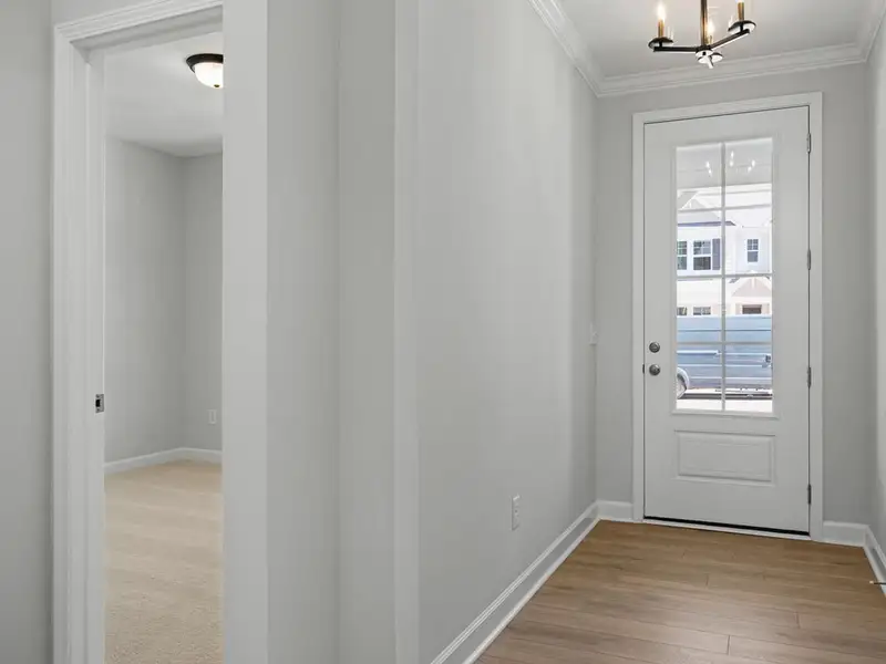 Spacious, unfurnished interior of a new home in Sage on North Main, Wake Forest (Image 13). Spacious, unfurnished interior of a new home in Sage on North Main, Wake Forest (Image 13).