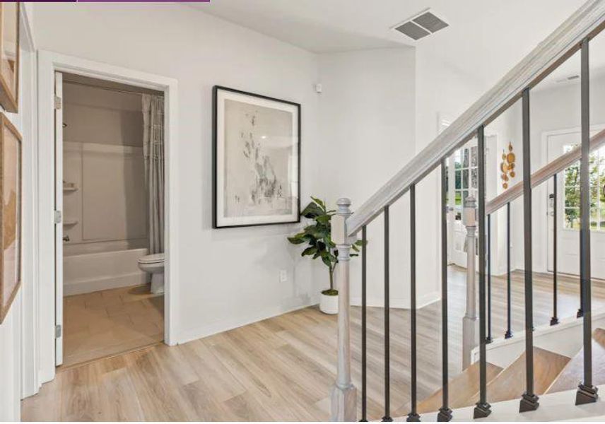 Furnished interior view inside a new home in The Estates at Gainesville Township, Gainesville (Image 11).