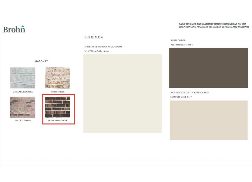 Exterior Scheme Representative