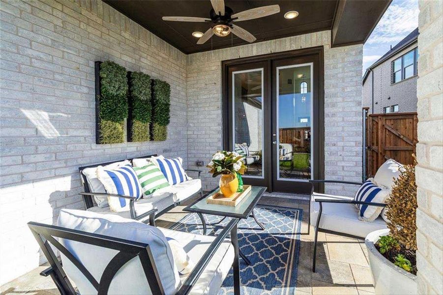 Furnished interior view inside a new home in Mantua Point: 40ft. lots, Van Alstyne (Image 23). Furnished interior view inside a new home in Mantua Point: 40ft. lots, Van Alstyne (Image 23).