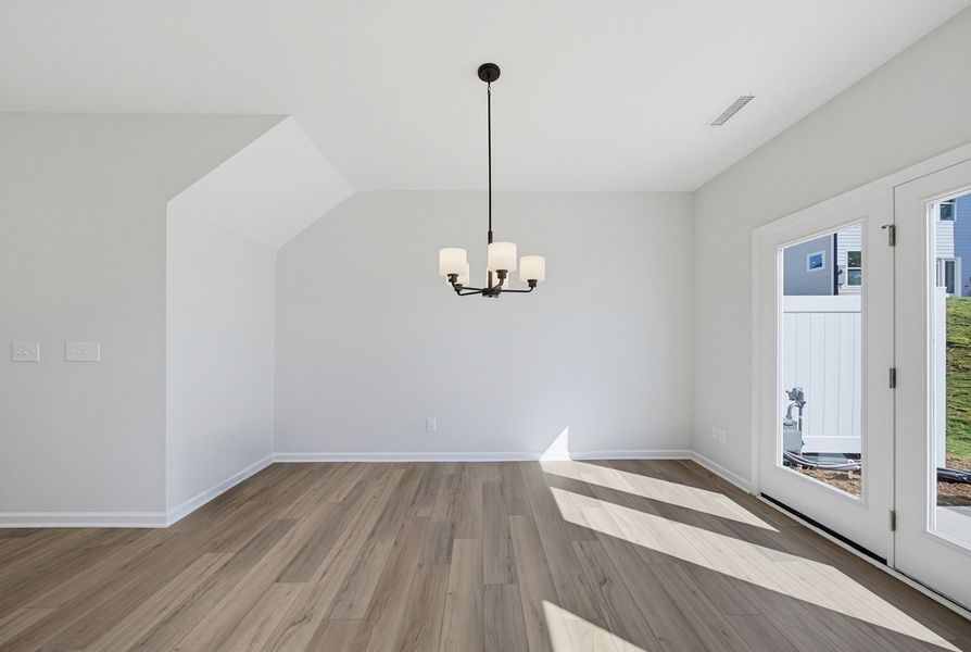 Spacious, unfurnished interior of a new home in Sweetbrier, Durham (Image 15).