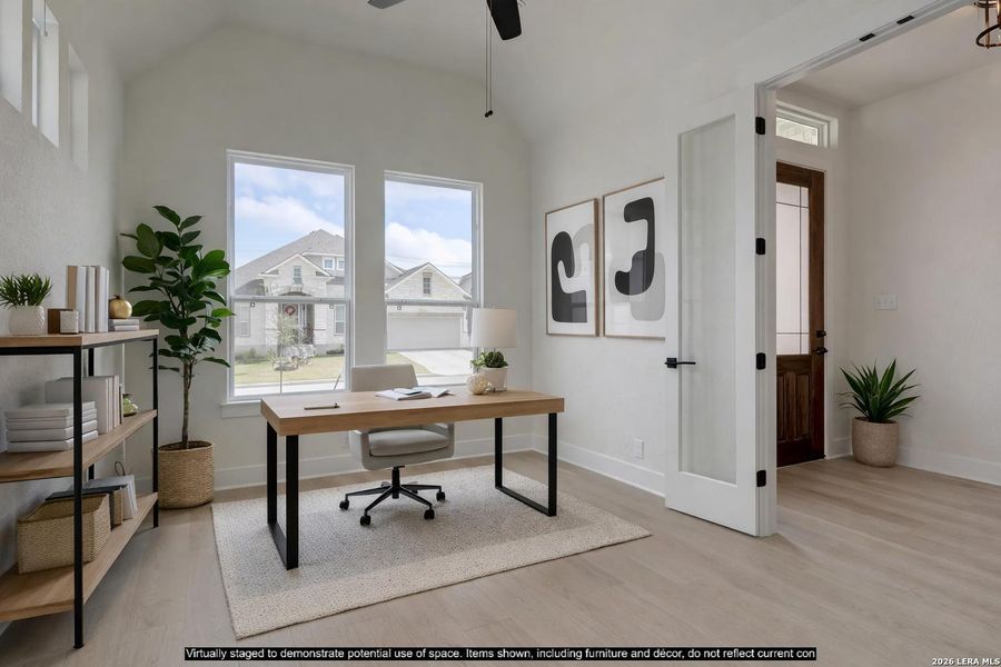 Furnished interior view inside a new home in Megan's Landing, Castroville (Image 9). Furnished interior view inside a new home in Megan's Landing, Castroville (Image 9).