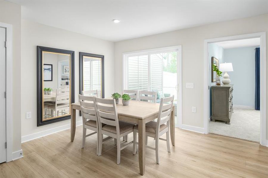 Furnished interior in a model home at Middle Creek Village Coastal Cottages & Villas in Bolivia (Image 10).