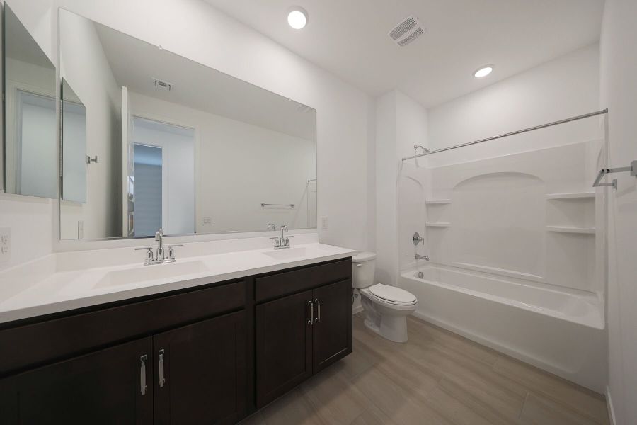 Furnished interior view inside a new home in Pinnacle at San Tan Heights, San Tan Valley (Image 9). Furnished interior view inside a new home in Pinnacle at San Tan Heights, San Tan Valley (Image 9).