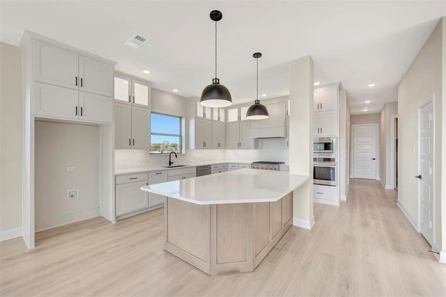 Furnished interior view inside a new home in Northshore at Lakewood Village - Classic Series, Lakewood Village (Image 10).