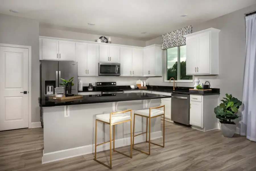 Representative furnished interior of a home built from the 2566 by KB Home in Sheeler Park I, Apopka (Image 4).