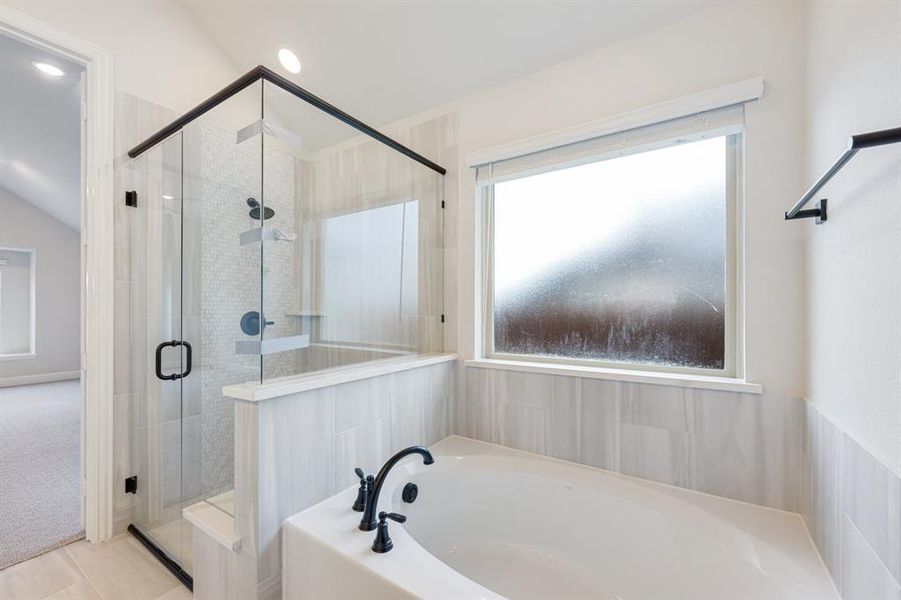 Furnished interior view inside a new home in Sunrise at Garden Valley, Waxahachie (Image 7).