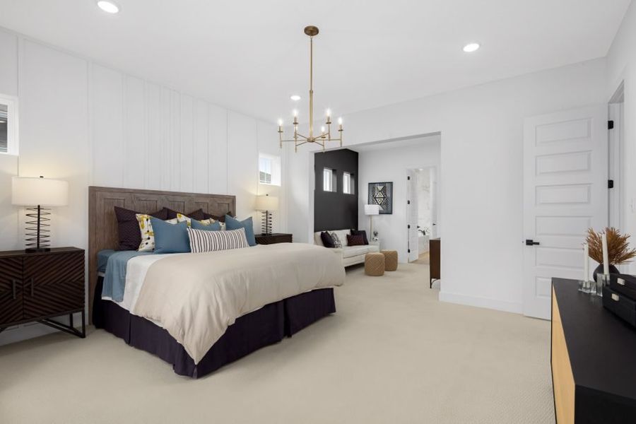 Representative furnished interior of a home built from the Catalina by Pacesetter Homes in Easton Park, Austin (Image 5). Representative furnished interior of a home built from the Catalina by Pacesetter Homes in Easton Park, Austin (Image 5).