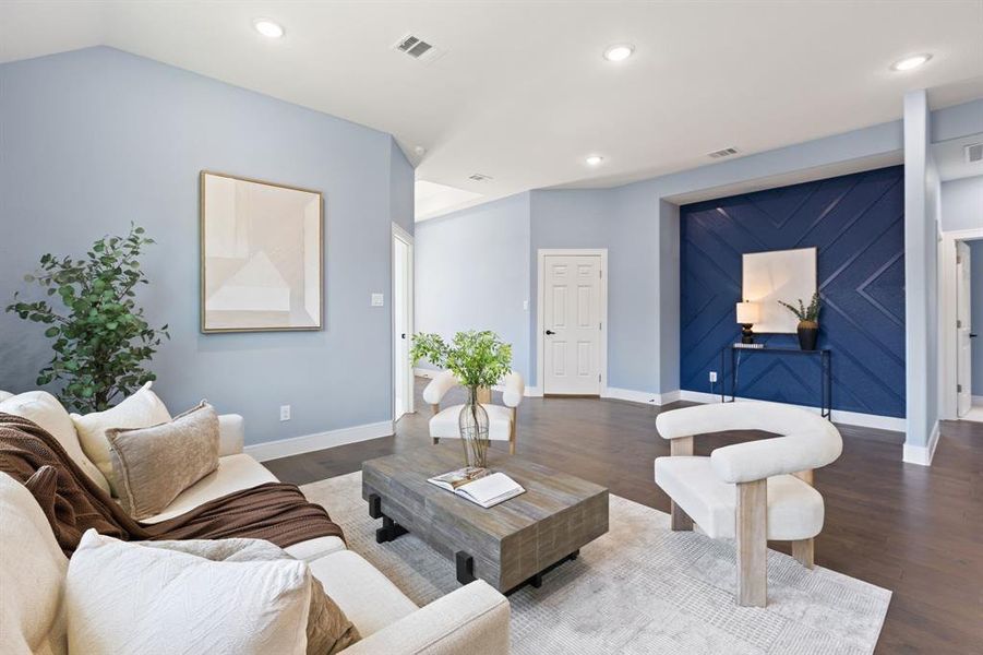 Furnished interior view inside a new home in , DeSoto (Image 15). Furnished interior view inside a new home in , DeSoto (Image 15).