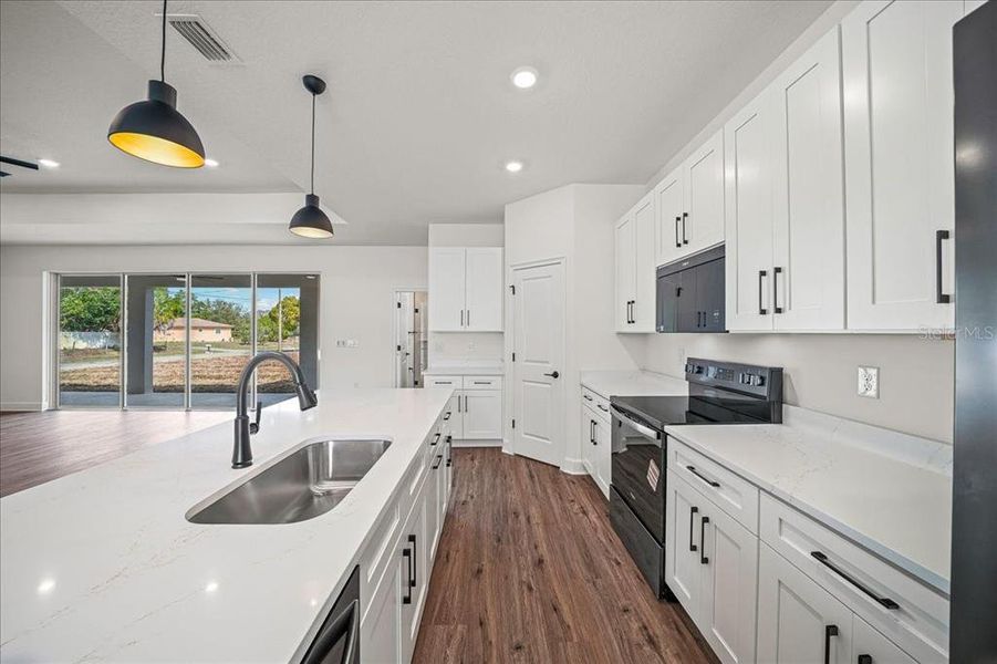 Furnished interior view inside a new home in , Spring Hill (Image 17). Furnished interior view inside a new home in , Spring Hill (Image 17).