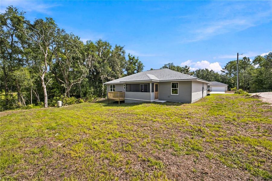 Exterior details and patio area of a home in , Ocala (Image 24).