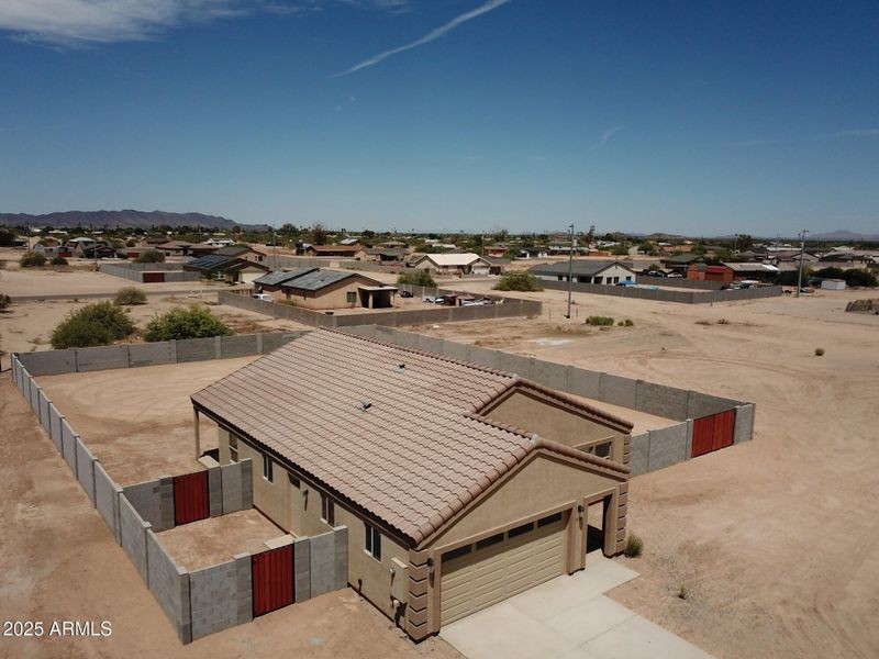 Aerial – Home, Lot & Neighborhood