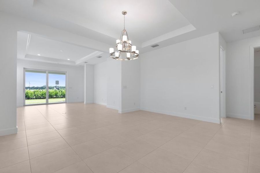 Spacious, unfurnished interior of a new home in Esplanade at Starling, Punta Gorda (Image 10). Spacious, unfurnished interior of a new home in Esplanade at Starling, Punta Gorda (Image 10).
