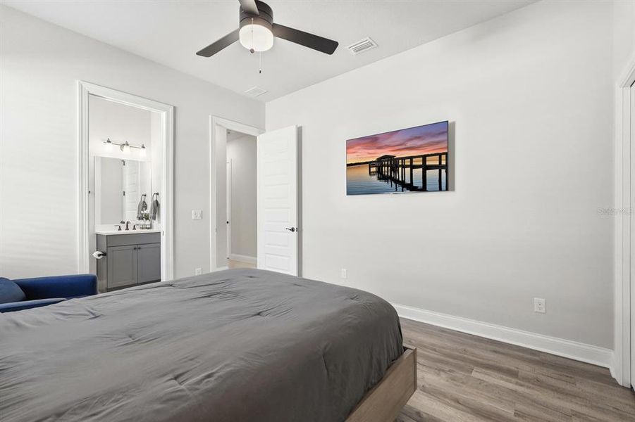 Furnished interior view inside a new home in , Palm Coast (Image 54).