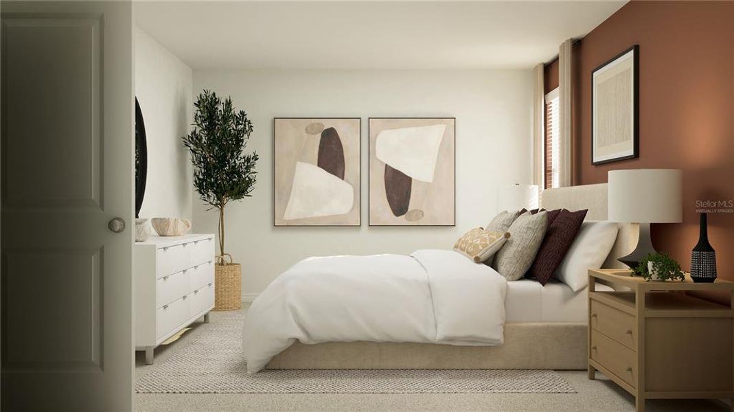 Furnished interior view inside a new home in Ranches at Lake Mcleod, Eagle Lake (Image 22).