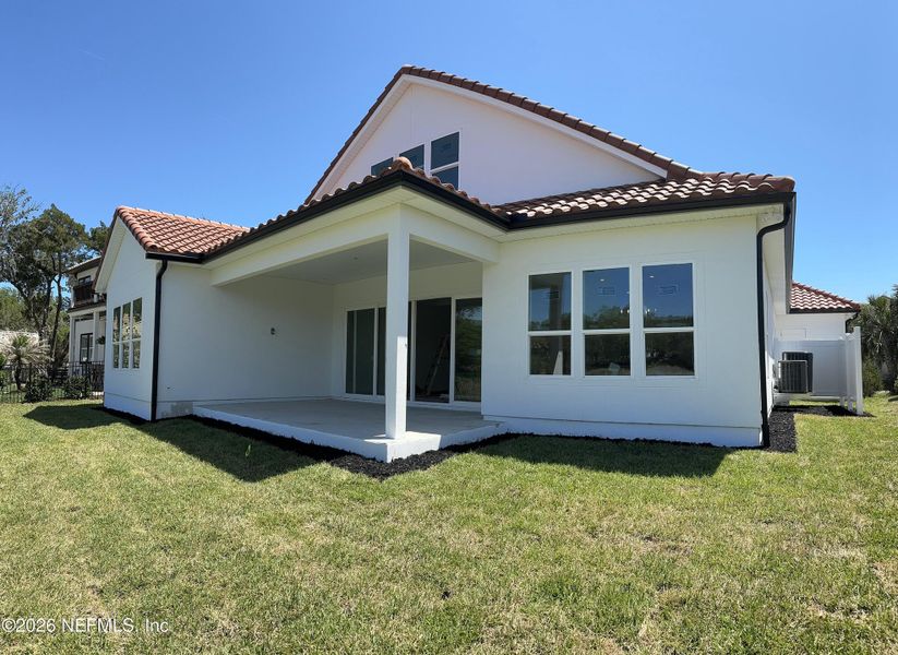 Exterior details and patio area of a home in , St. Johns (Image 40).