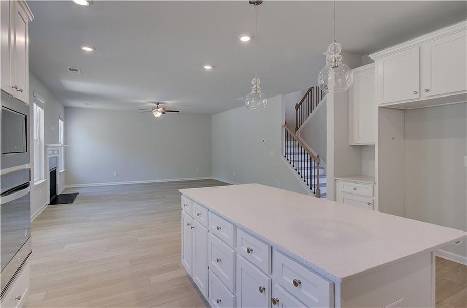 Furnished interior view inside a new home in Bowers Farm, McDonough (Image 5). Furnished interior view inside a new home in Bowers Farm, McDonough (Image 5).