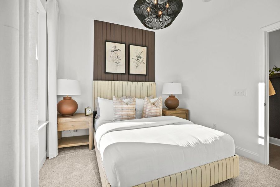 Representative furnished interior of a home built from the Compass by Del Webb in Del Webb Carolina Ridge, Midland (Image 10).