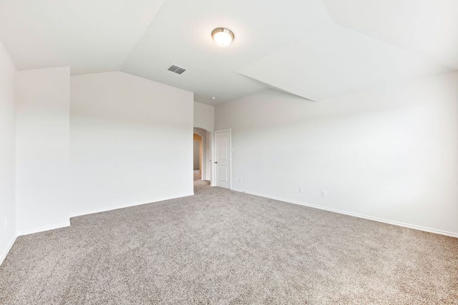 Representative exterior photo of a completed home built from the Radcliffe II by Impression Homes in Stone Eagle, Azle, TX (Image 21).