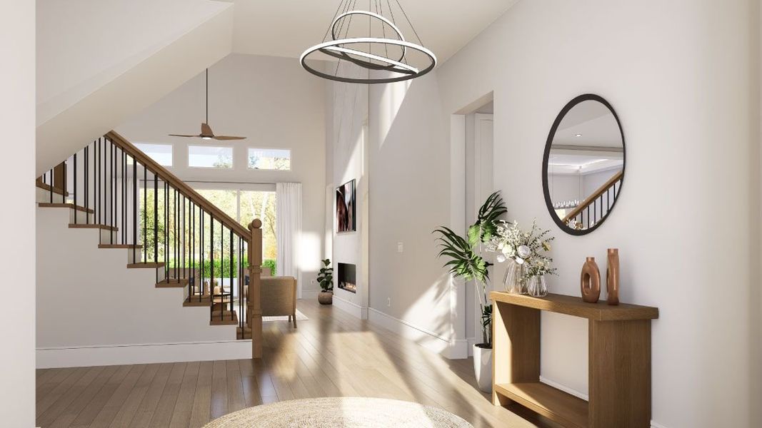 Representative furnished interior of a home built from the L675 by Lifestyle Homes in Heritage Series 64s, Frisco (Image 20).