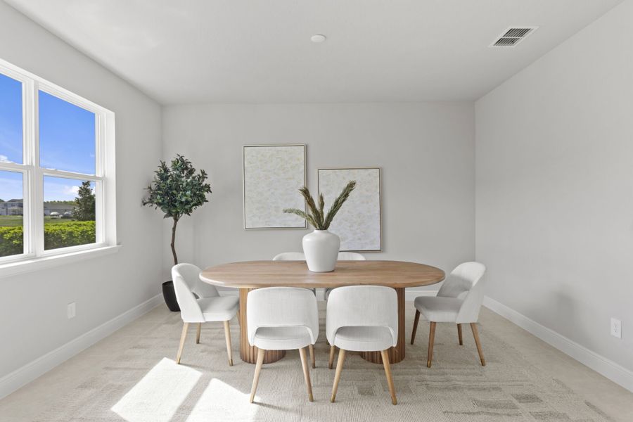 Furnished interior view inside a new home in Windwater, Parrish (Image 6).