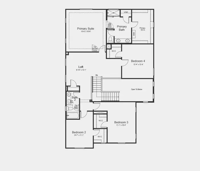2D floor plan layout for the Wedgewood by Taylor Morrison in La Mira, Mesa, AZ (Image 6). 2D floor plan layout for the Wedgewood by Taylor Morrison in La Mira, Mesa, AZ (Image 6).