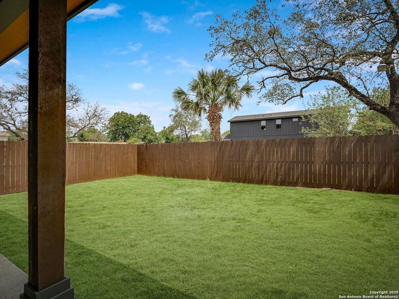 Exterior details and patio area of a home in , San Antonio (Image 22). Exterior details and patio area of a home in , San Antonio (Image 22).