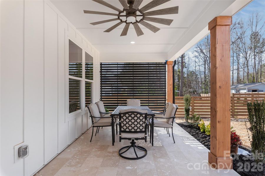 Exterior details and patio area of a home in , Waxhaw (Image 24). Exterior details and patio area of a home in , Waxhaw (Image 24).