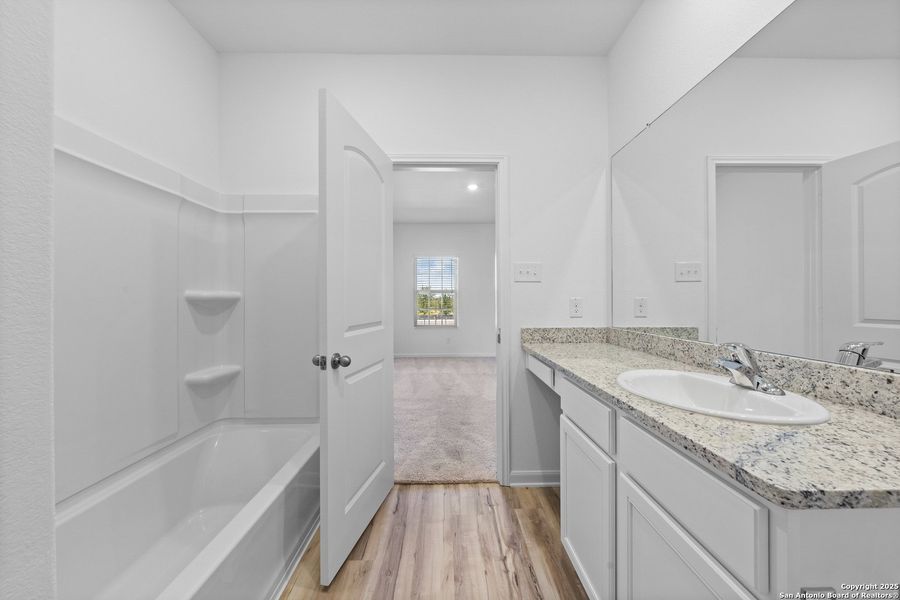 Furnished interior view inside a new home in Blue Wing, San Antonio (Image 8). Furnished interior view inside a new home in Blue Wing, San Antonio (Image 8).