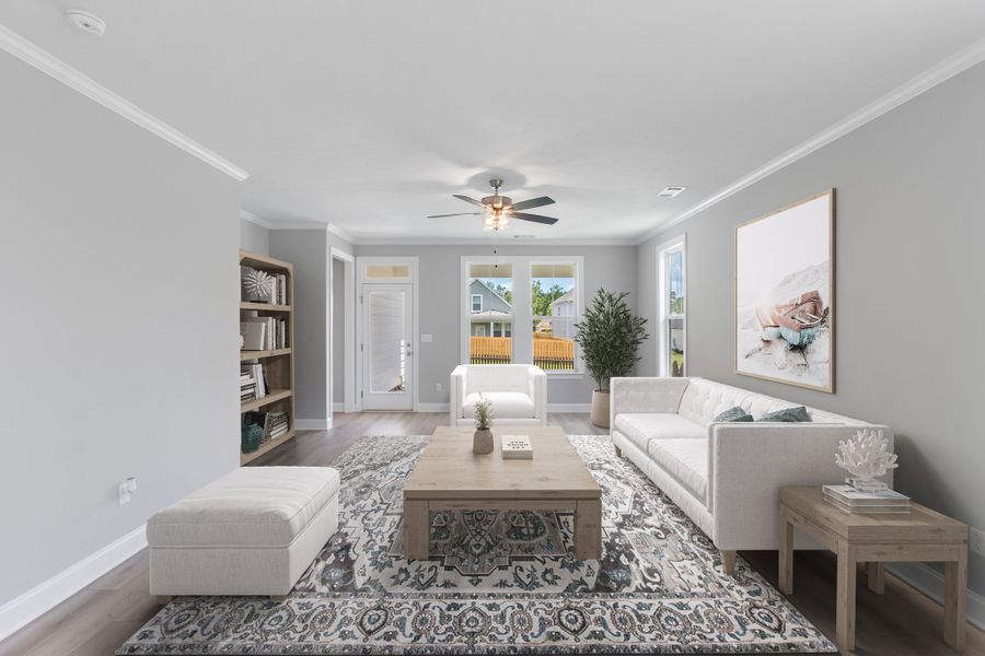 Furnished interior view inside a new home in Tillery Park, Grovetown (Image 5).