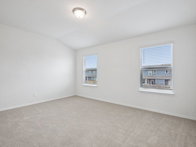 Spacious, unfurnished interior of a new home in Waterstone Village, Kyle (Image 11).